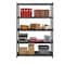 Lorell 3,200 lb Capacity Riveted Steel Shelving Recycled 59703 - alternate 8
